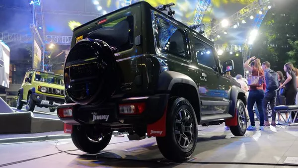 Suzuki Jimny 2019 angular rear