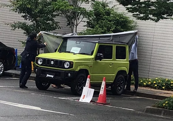 Suzuki Jimny 2019 spotted at a closed-door event in Japan