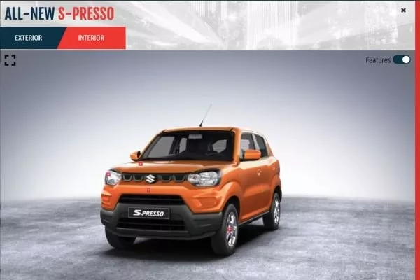 Landing page of SPH's online showroom