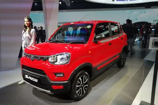 Also, there's a version with a more SUV-like look but it's only available in India...for now A picture of the Suzuki S-Presso CNG