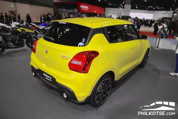 Mechanically speaking, the Swift Sport Red Devil follows the exact what of the standard Swift Sport angular rear of the standard Suzuki Swift Sport