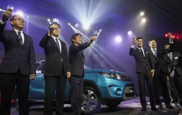 Suzuki PH officials at the Suzuki Vitara 2018 launch