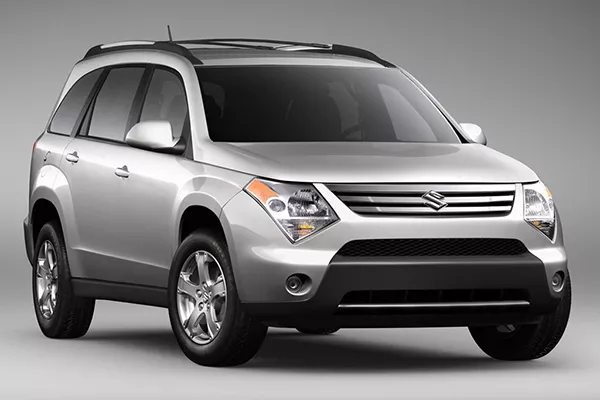 A picture of the 2nd-gen Suzuki XL7