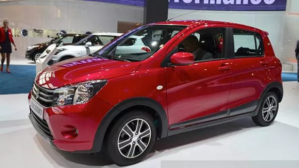 angular front of the Suzuki Celerio X