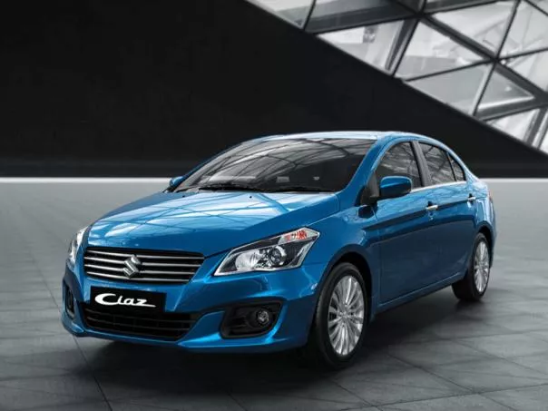 angular front of the Suzuki Ciaz