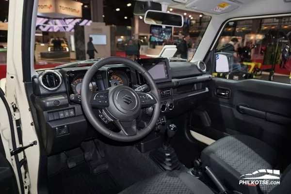 Suzuki Jimny 2019 at Paris Motor Show 2018 - driver's cabin