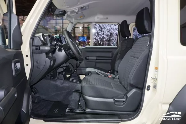 Suzuki Jimny 2019 at Paris Motor Show 2018 - front seats