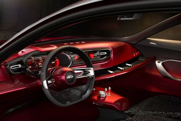 The interior of the Kia Proceed concept
