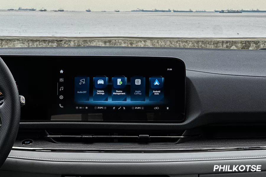 12-inch touchscreen headunit