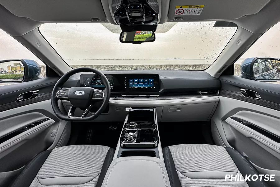 Territory's front cabin