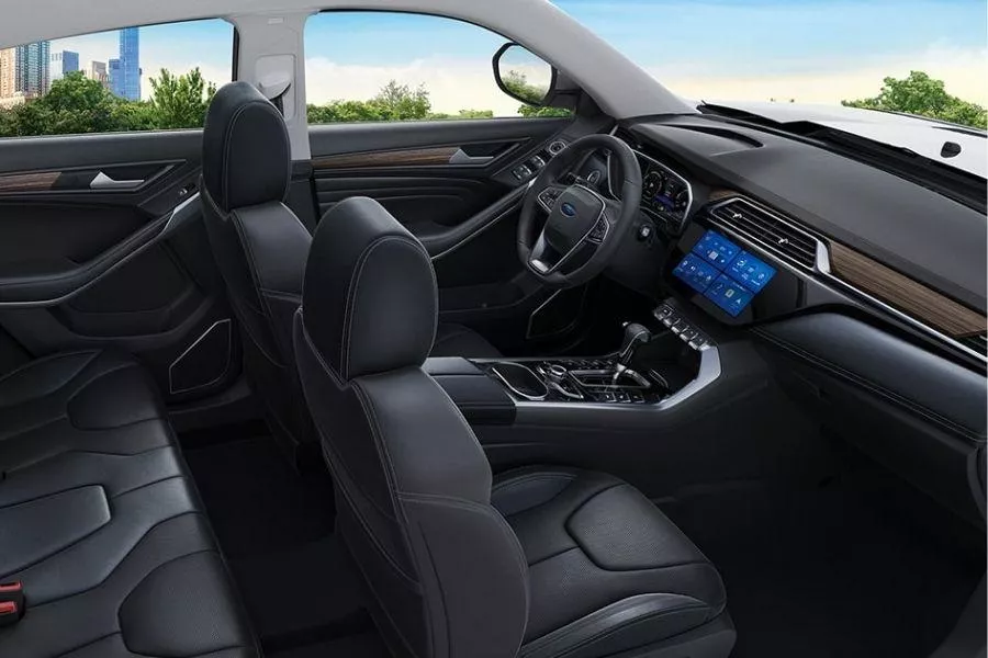 A picture of the Ford Territory's interior