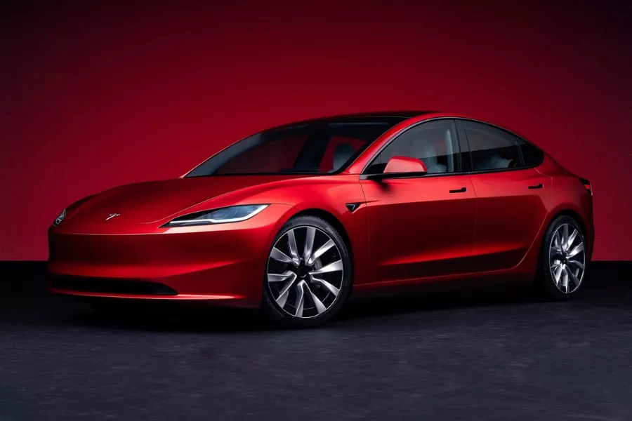 Tesla Model 3 front view