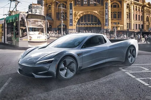 Tesla pickup truck concept