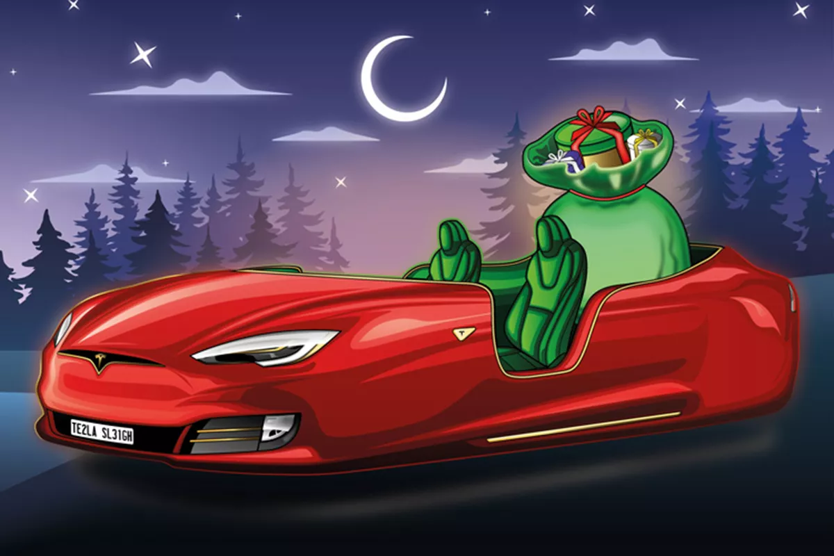A picture of the Tesla Sleigh]