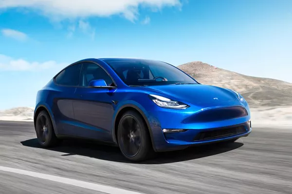 A picture of the Tesla Model Y