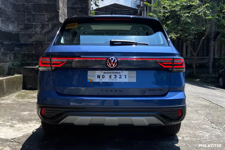 Tharu from the rear (SEL trim shown) Tharu from the rear (SEL trim shown)