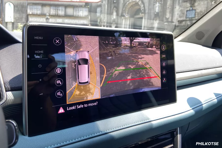A closer look at the Tharu SEL's touchscreen display Tharu SEL's touchscreen display