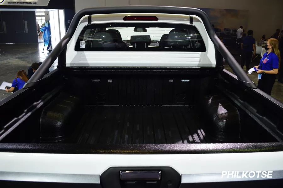 A picture of the Thunder 4x4 MT's cargo bed.