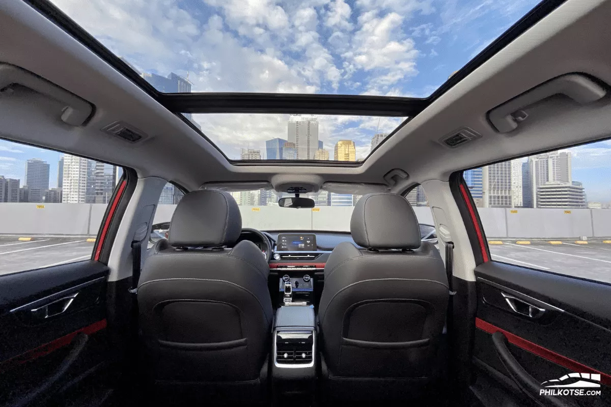 2021 Chery Tiggo 7 Pro panoramic sunroof