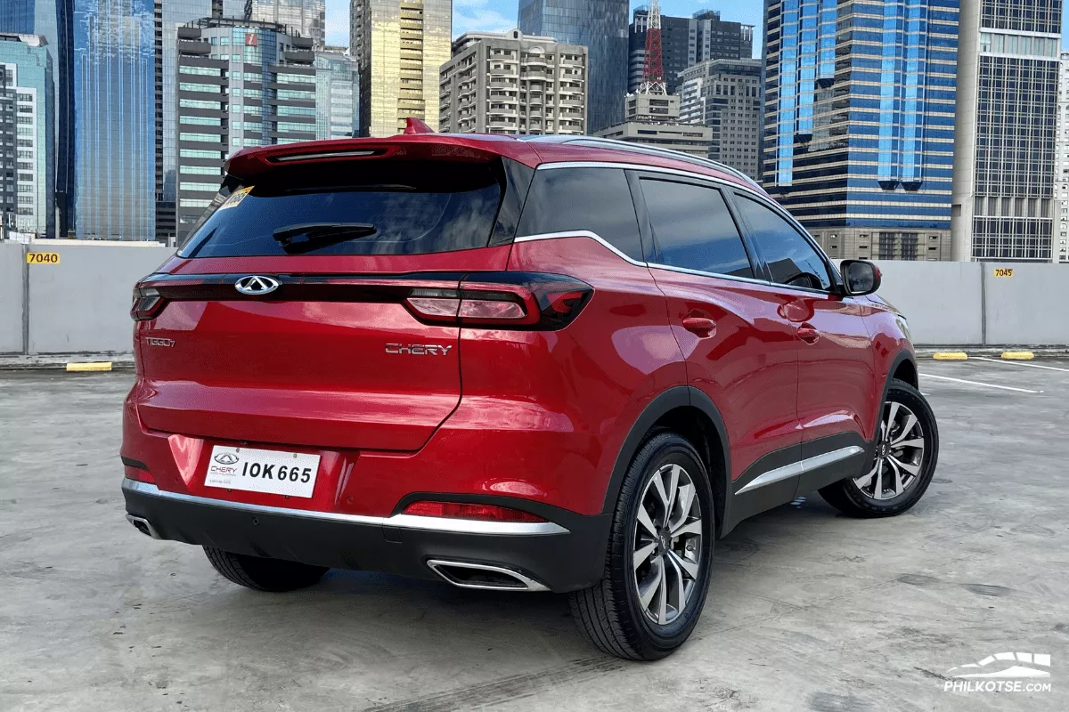 2021 Chery Tiggo 7 rear shot