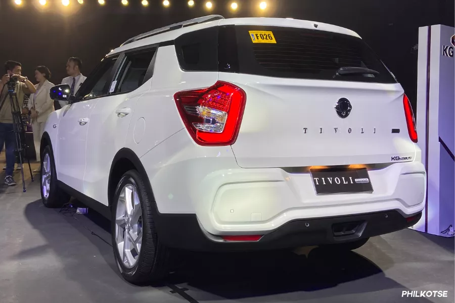 Tivoli Grand from the rear Tivoli Grand from the rear