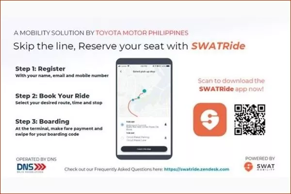 Toyota Motor Philippines (TMP) presenting the SWATRIde