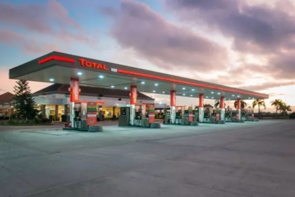 Total gas station