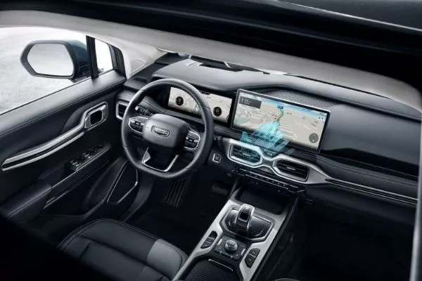 Expect dual 12.3-inch touchscreens for the instrument cluster and head unit Okavango touchscreen