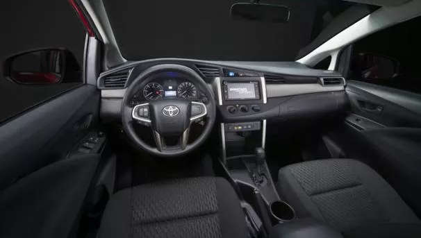 Interior of the Toyota Innova Touring Sport 2018