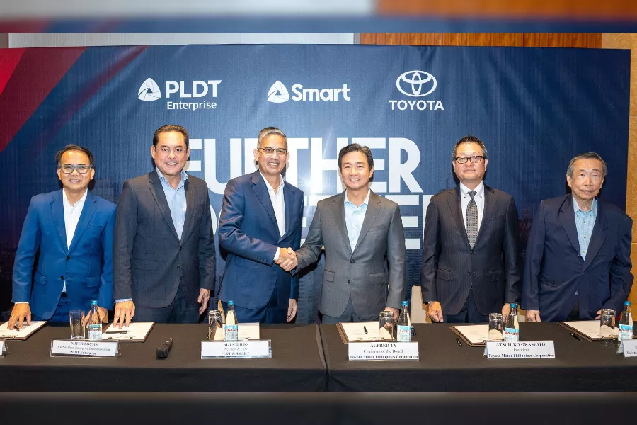 Toyota partnership with PLDT