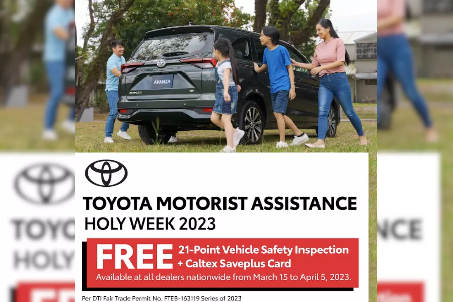 Toyota free inspection service