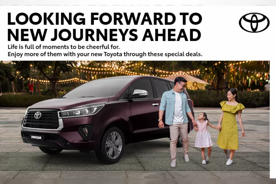 Toyota Motor Philippines' Looking Forward To New Journeys Ahead promo