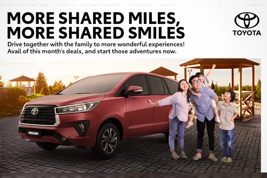 Toyota Motor Philippines' More Shared Miles, More Shared Smiles promo