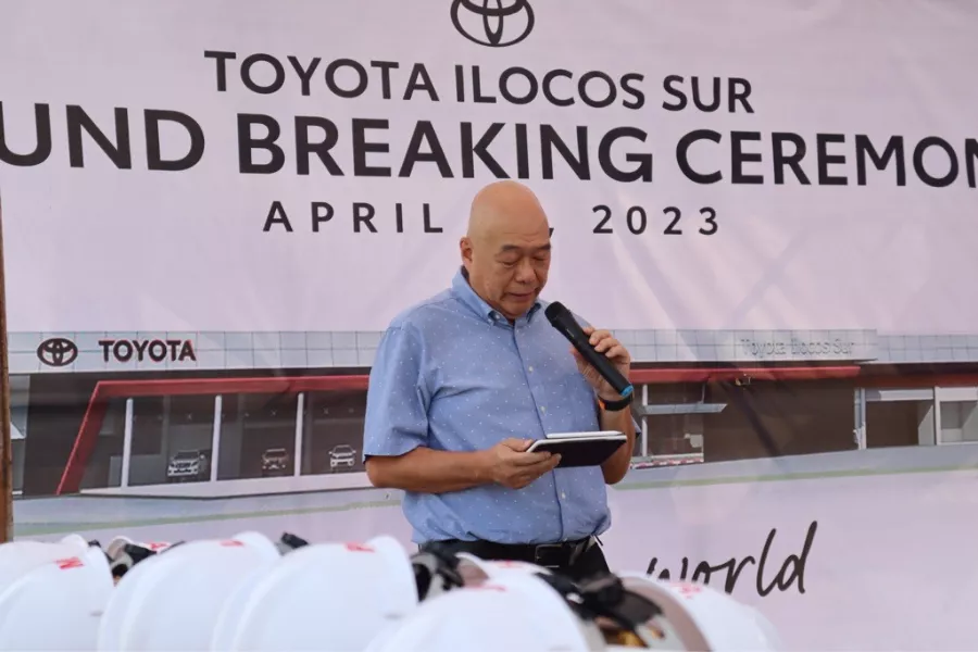 Toyota Ilocos Sur groundbreaking ceremony