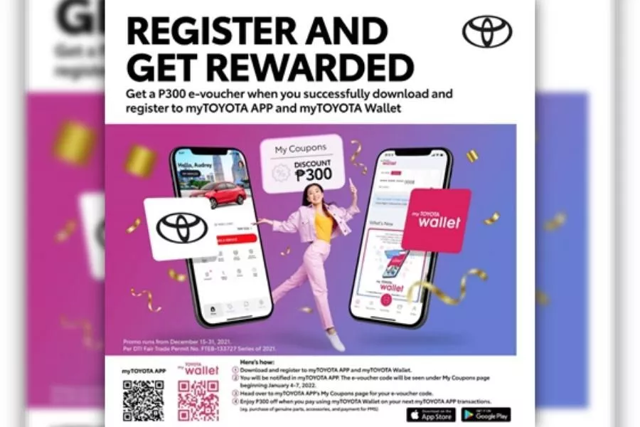 Toyota Motor Philippines e-vouchers