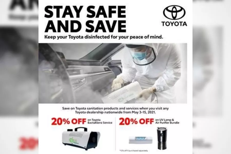 TMP Sanitation service and products promo