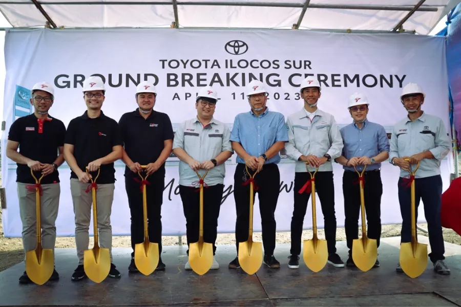 Toyota Ilocos Sur groundbreaking ceremony