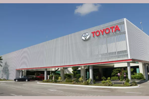 Toyota facade