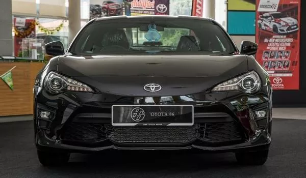 Toyota 86 2018 facelift in Malaysia front view