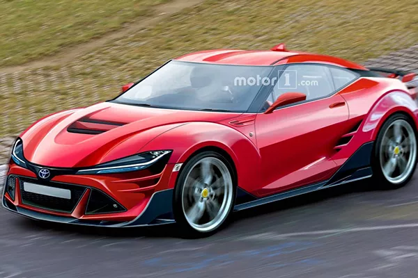 Toyota 86 next gen 3d render