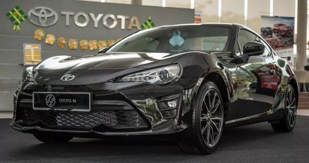 Toyota 86 2018 angular front