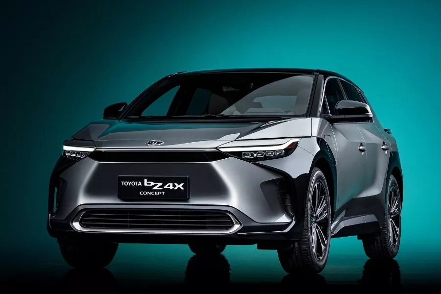 Toyota bZ4X front view