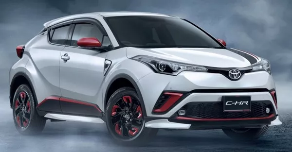 Toyota C-HR 2018 angular front