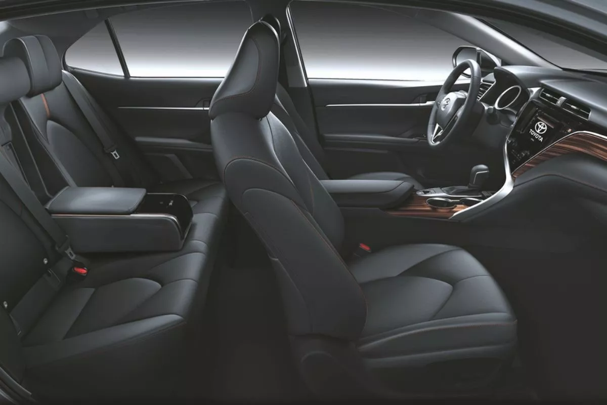 A picture of the Toyota Camry's interior
