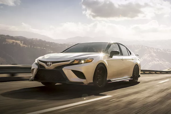 Toyota Camry on the Road 