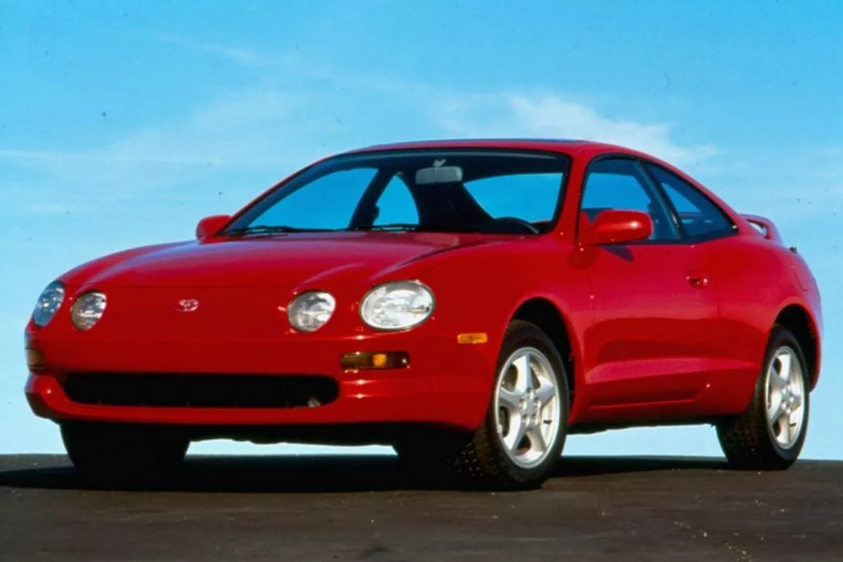 A poster for the sixth-gen Toyota Celica