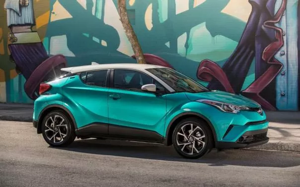 Toyota C-HR side view