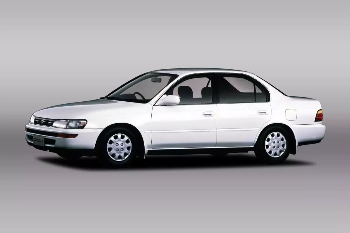 A picture of the Toyota Corolla E100