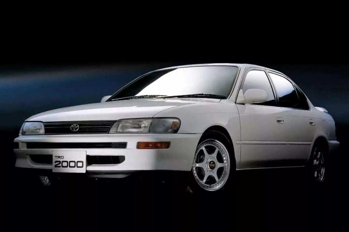 The Corolla TRD2000 is the rarest Toyota model, if not one of the rarest JDM cars ever made A picture of the Toyota Corolla TRD2000