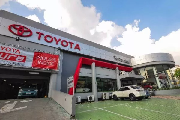 A Toyota dealership
